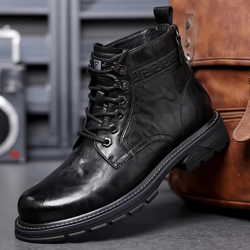 Magnus | Bottes en cuir haut de gamme