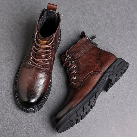 Magnus | Bottes en cuir haut de gamme