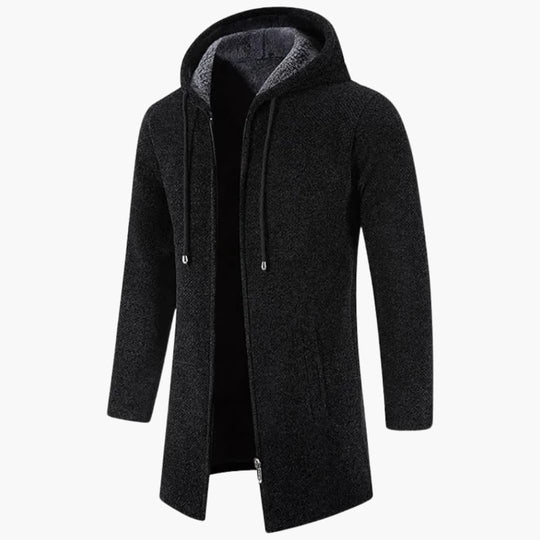 Malte | Veste à capuche pour homme avec polaire matelassée