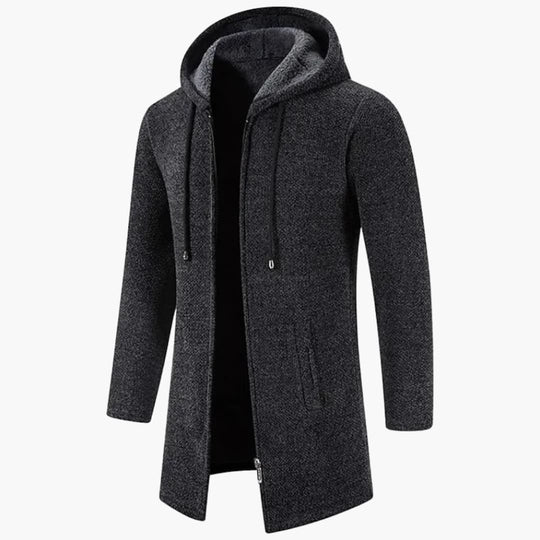 Malte | Veste à capuche pour homme avec polaire matelassée
