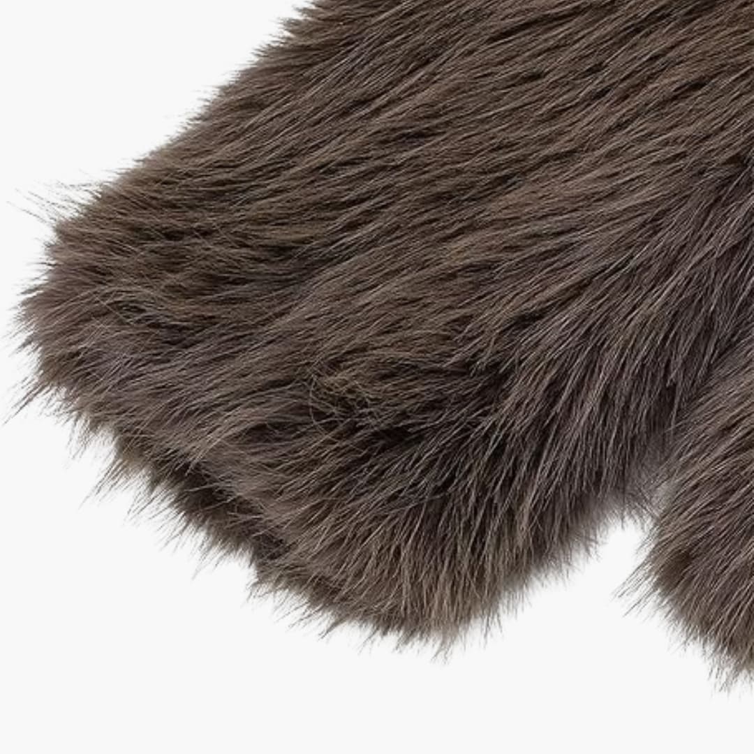 Mara | Manteau duveteux pour femme