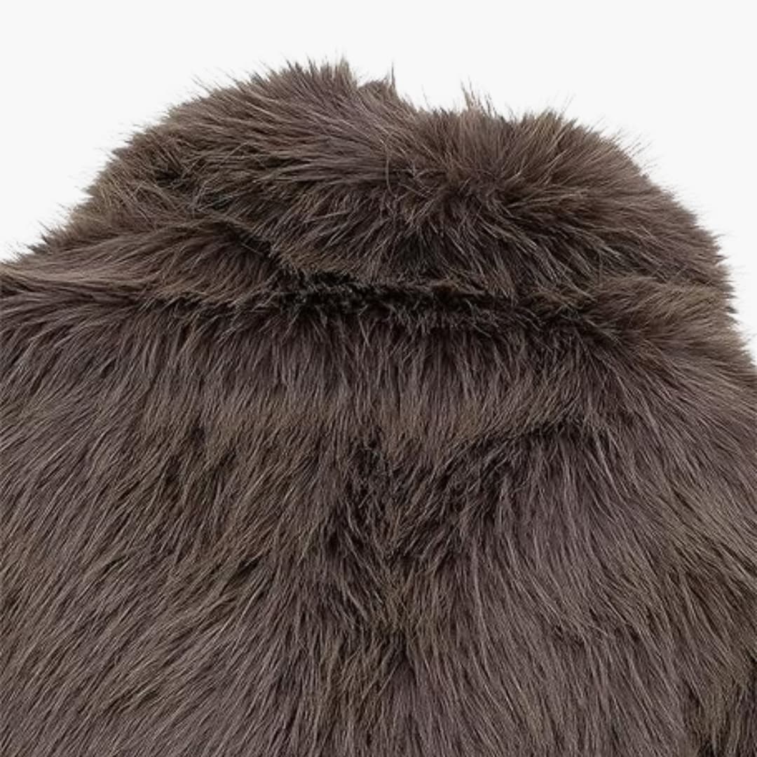 Mara | Manteau duveteux pour femme