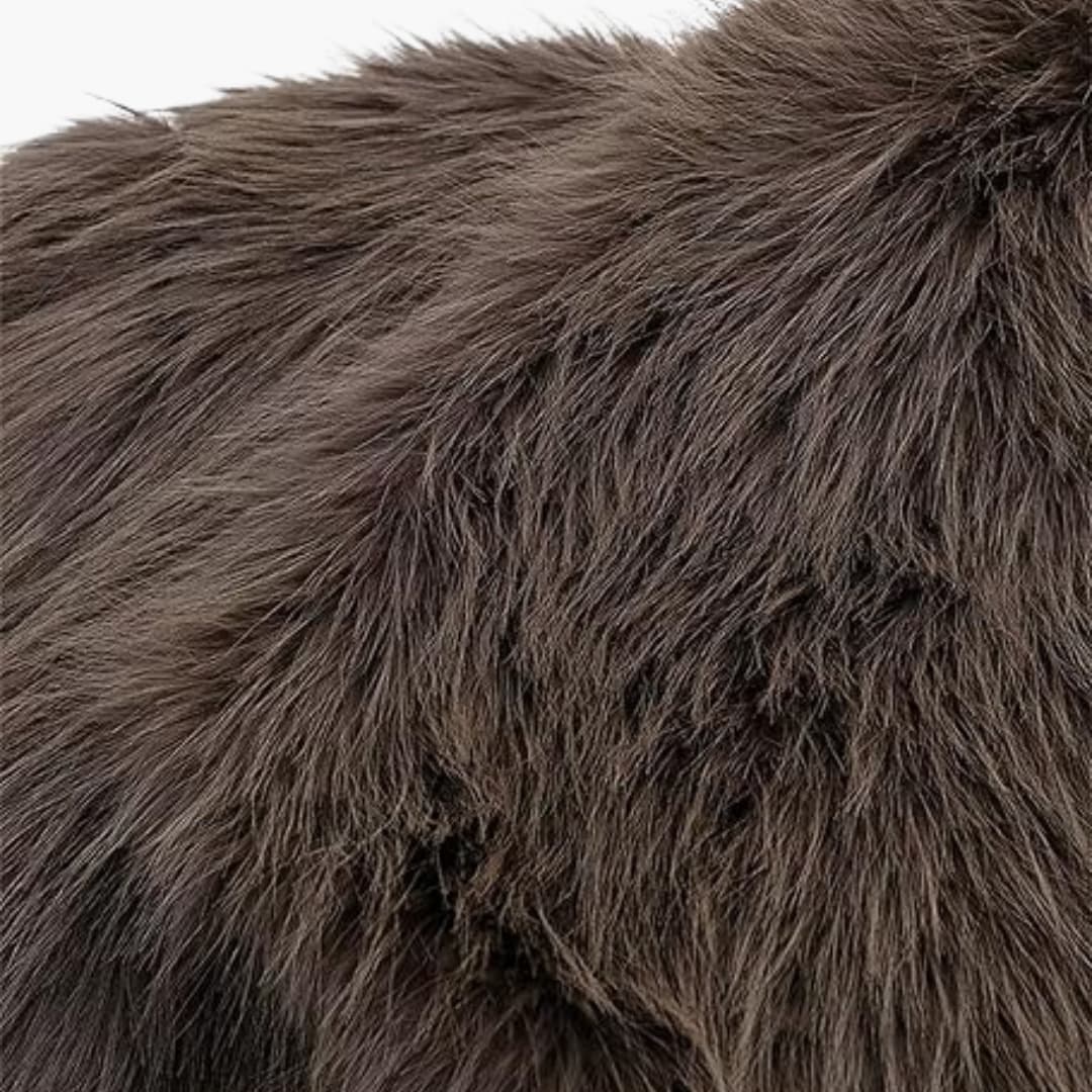 Mara | Manteau duveteux pour femme