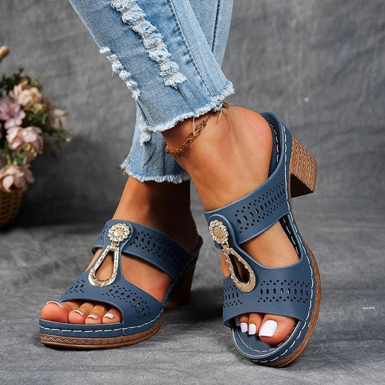 Maria | Sandales orthopédiques chics et confortables