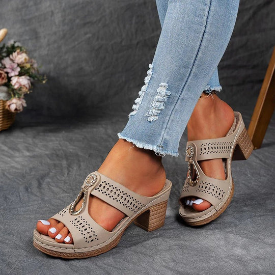 Maria | Sandales orthopédiques chics et confortables