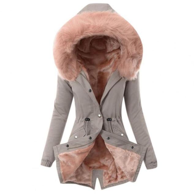 Maria | Manteau d'hiver à capuche 