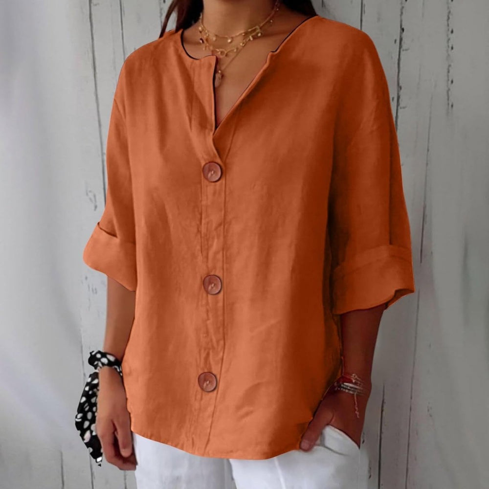 Marjolaine | Leinenbluse mit Küstengefühl und natürlicher Eleganz