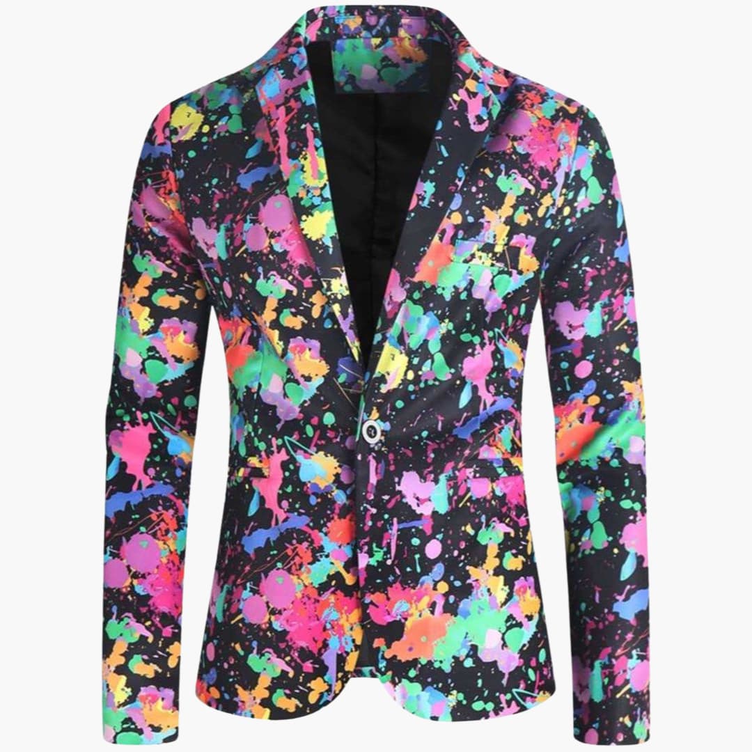 Costume homme slim multicolore - Look moderne