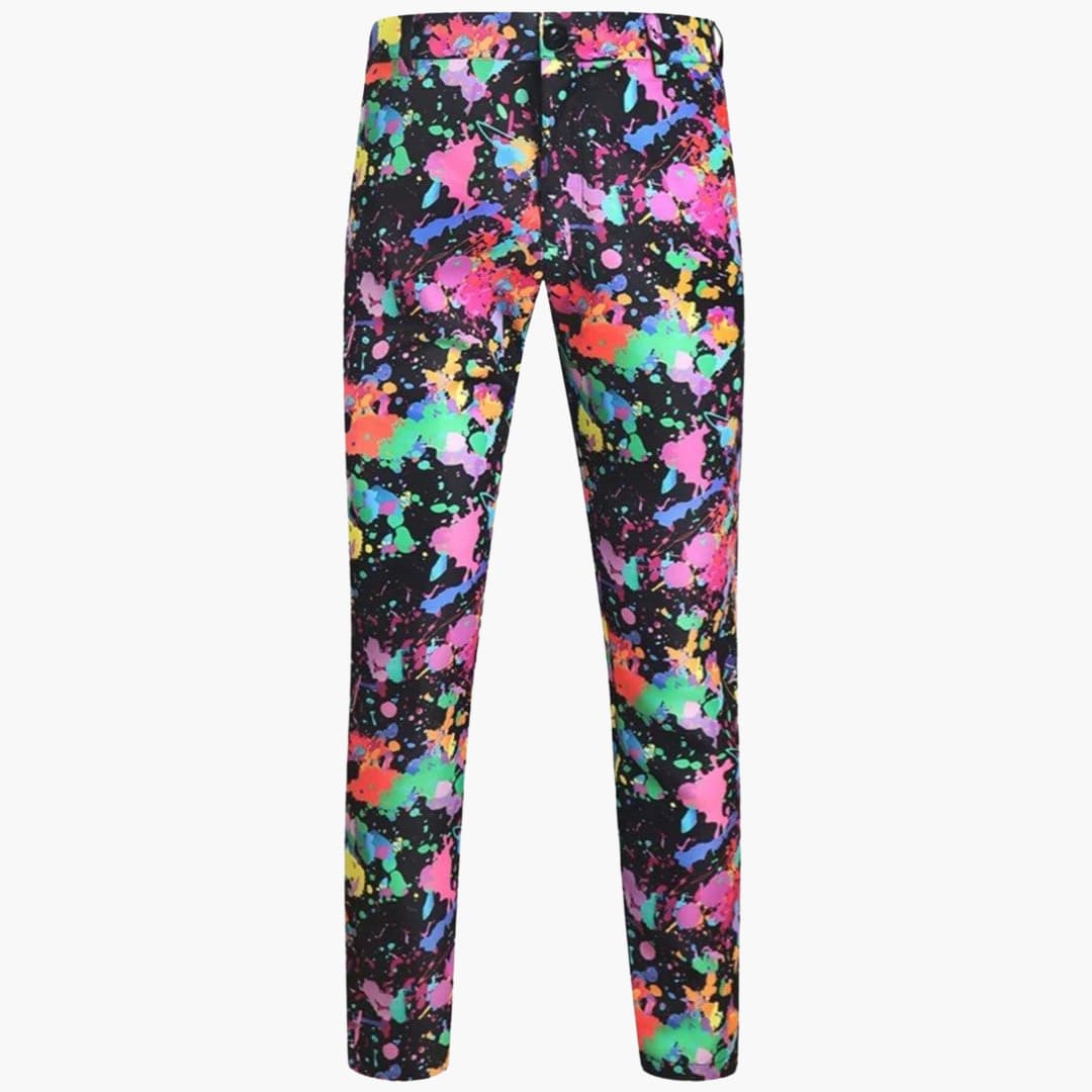 Costume homme slim multicolore - Look moderne