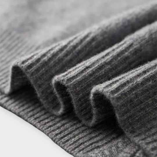Mérinos - Pull demi-zip élégant et confortable