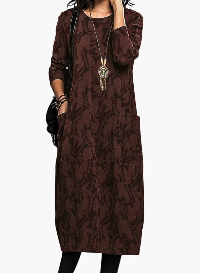 Merle | Robe d'hiver à col rond