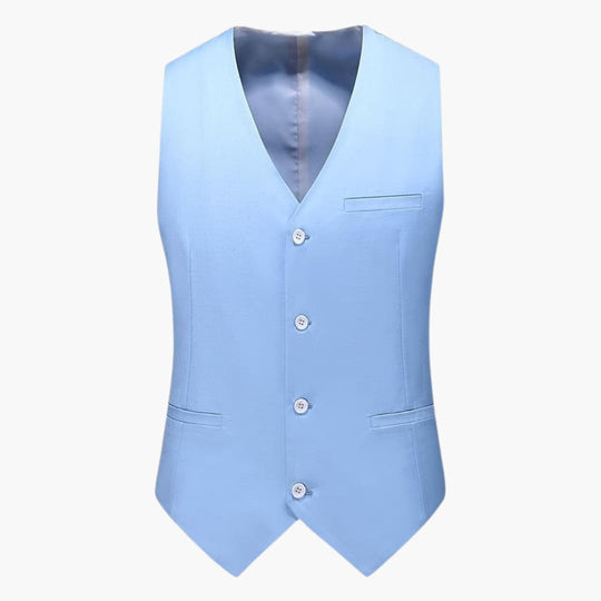 Costume d'invité de mariage moderne - pour homme avec gilet et pantalon