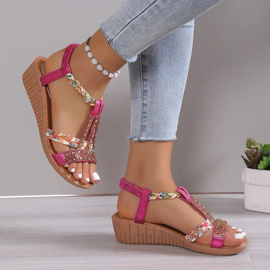 Sandales orthopédiques Ibiza Monique™ | pour les personnes soucieuses de leur style 