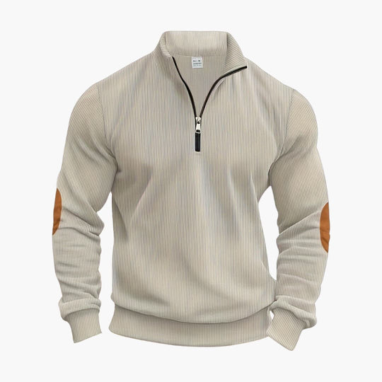 Noah | Modischer Pullover mit halbem Reißverschluss