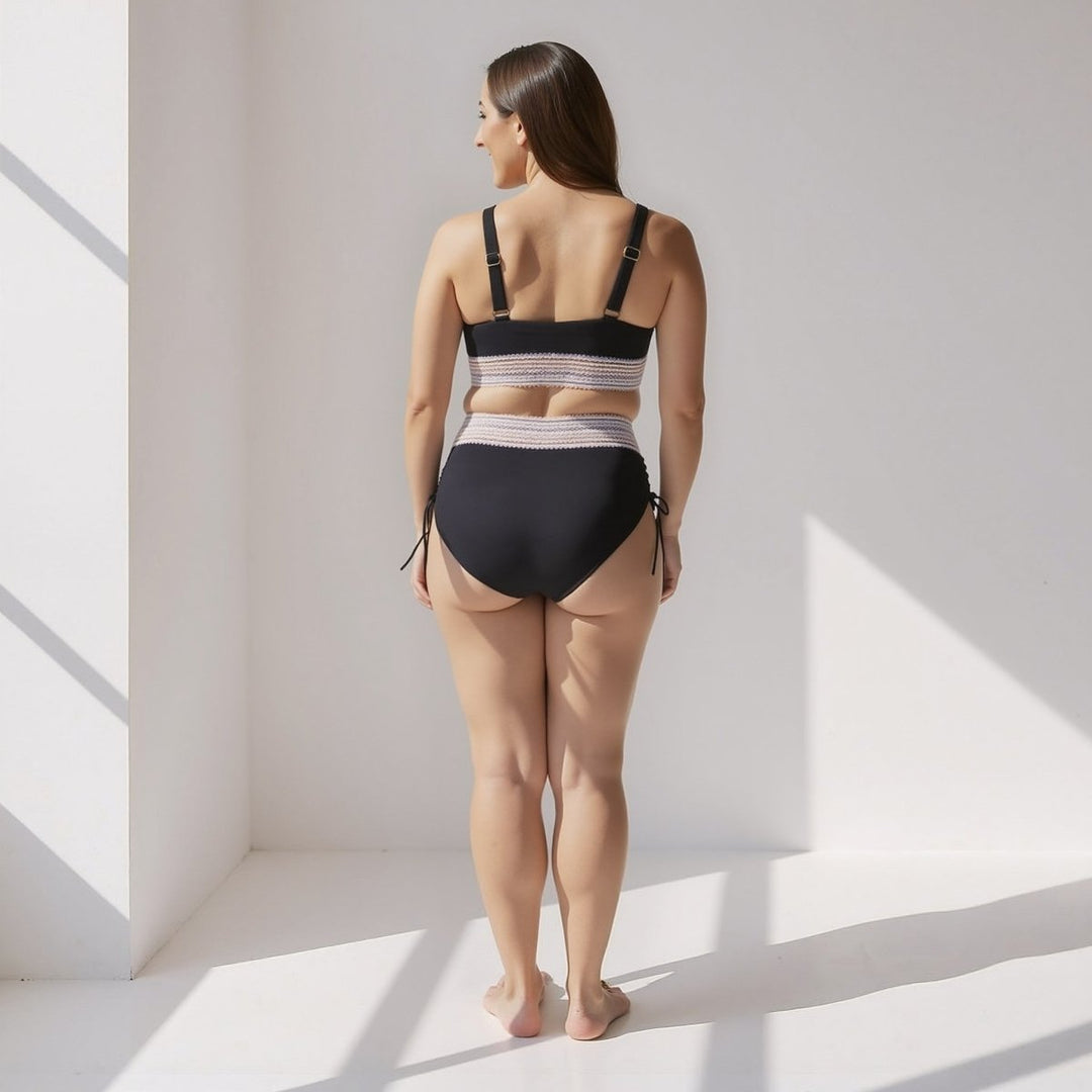 Noor - Hochtailliertes Bikini-Set