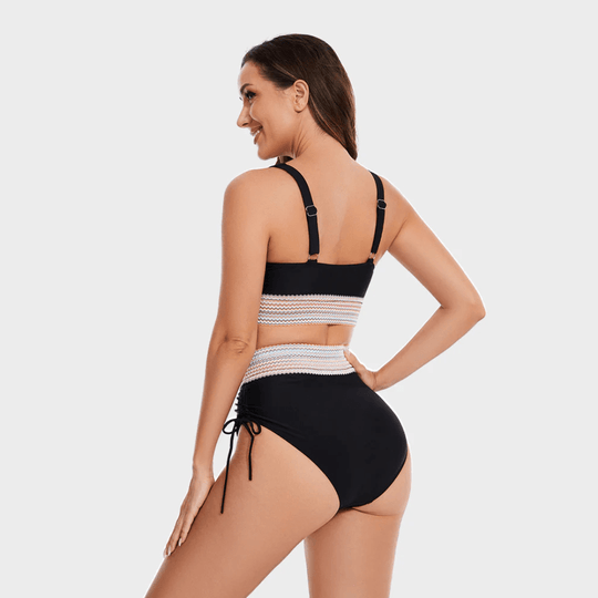 Noor - Hochtailliertes Bikini-Set