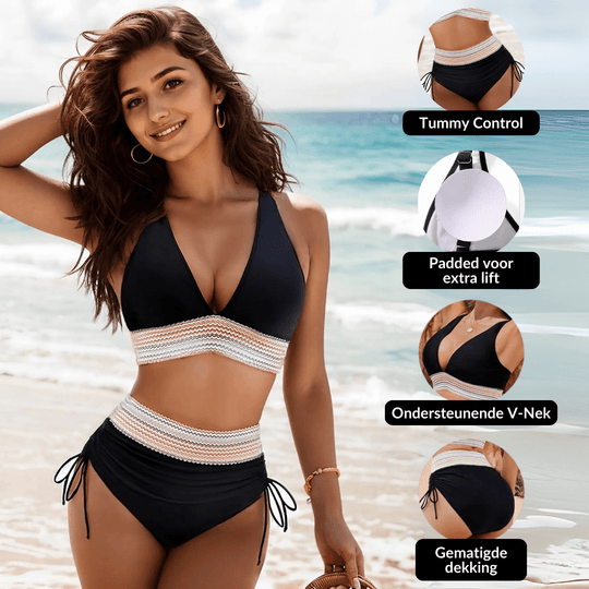 Noor - Hochtailliertes Bikini-Set