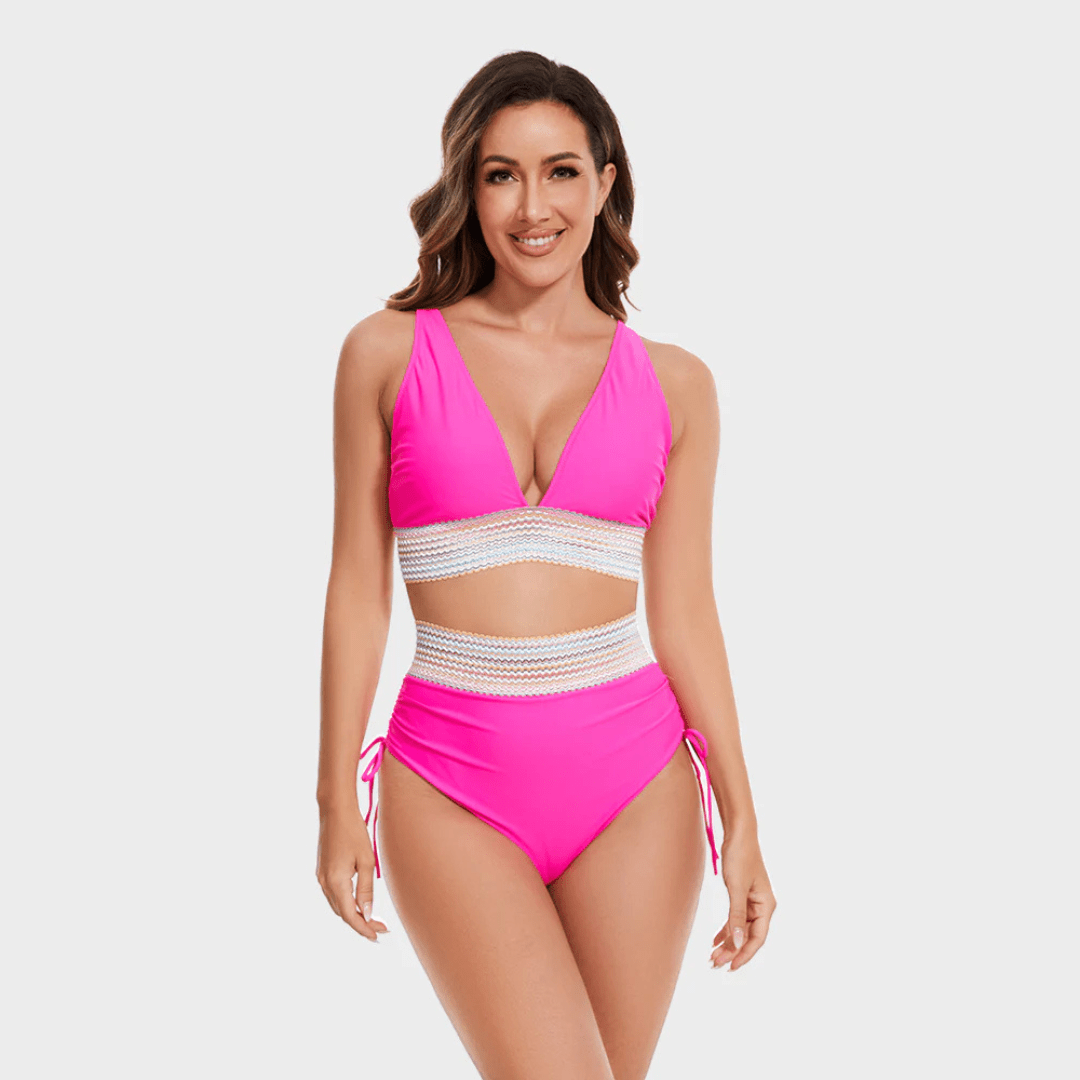 Noor - Hochtailliertes Bikini-Set