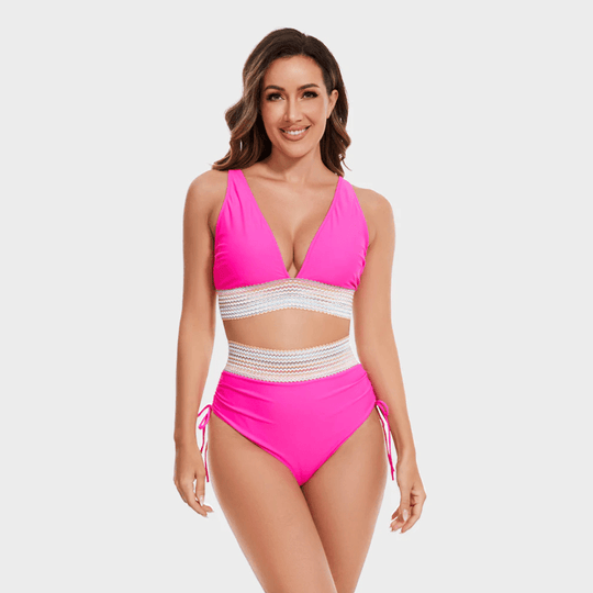 Noor - Hochtailliertes Bikini-Set