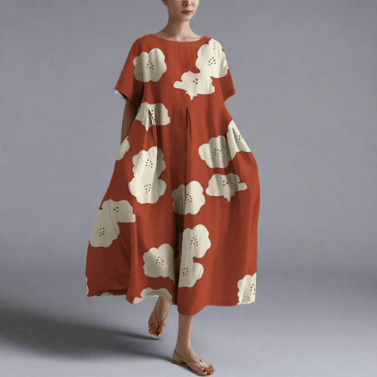 Norundis | Robe longue à l'élégance estivale 