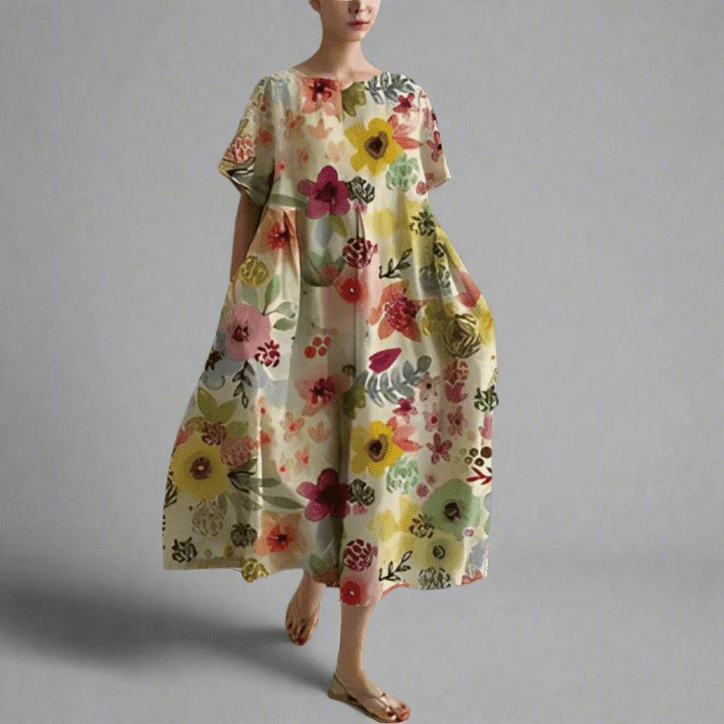 Norundis | Robe longue à l'élégance estivale 