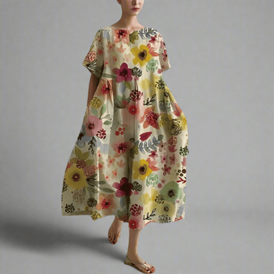 Norundis | Robe longue à l'élégance estivale 