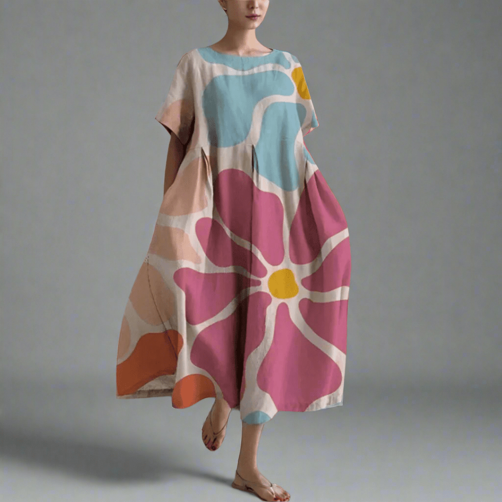 Norundis | Robe longue à l'élégance estivale 