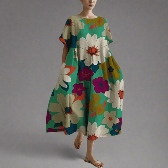 Norundis | Robe longue à l'élégance estivale 