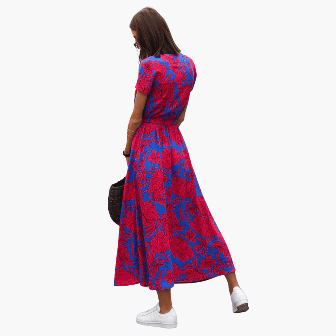 Pauline | Robe portefeuille élégante