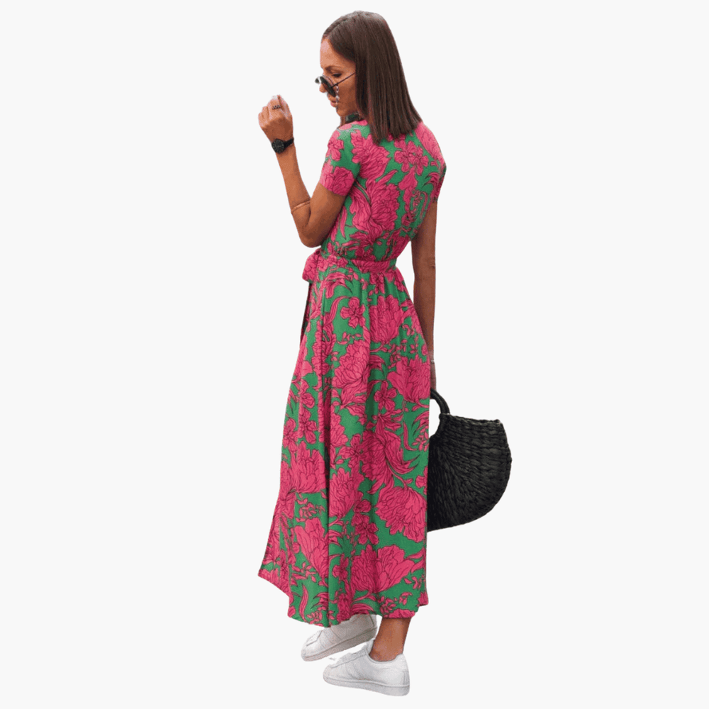 Pauline | Robe portefeuille élégante