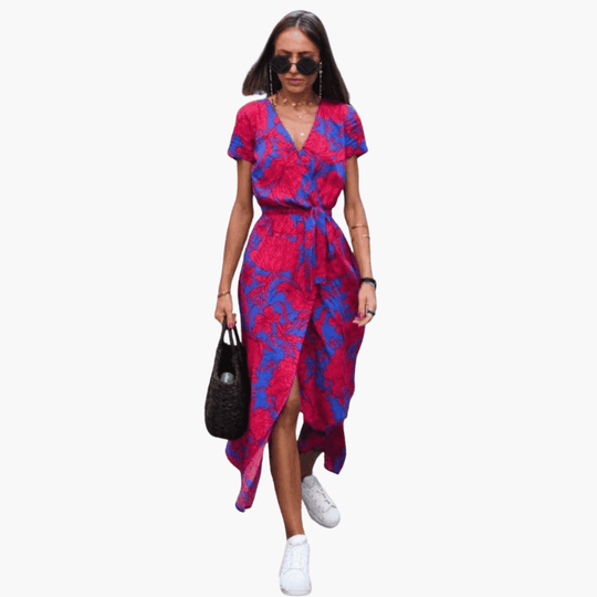 Pauline | Robe portefeuille élégante