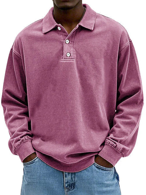 Nouvelle Allure™ | Polo vintage à manches longues