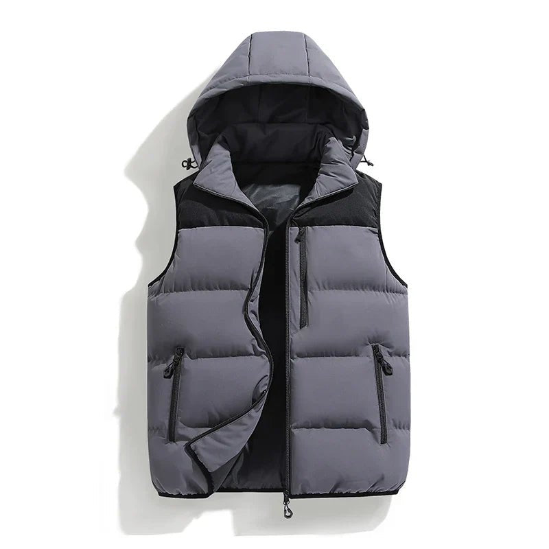 Ralph | Gilet chaud à capuche