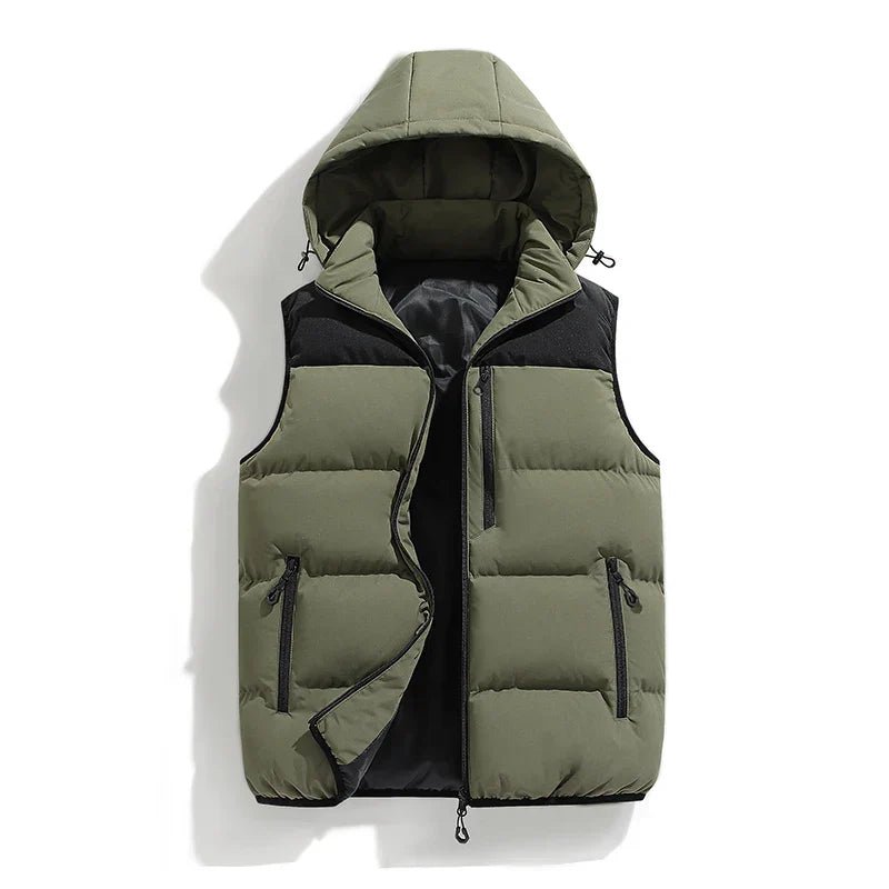 Ralph | Gilet chaud à capuche