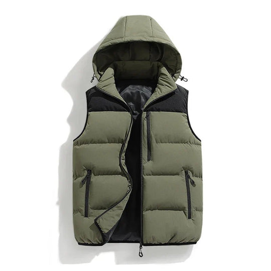 Ralph | Gilet chaud à capuche