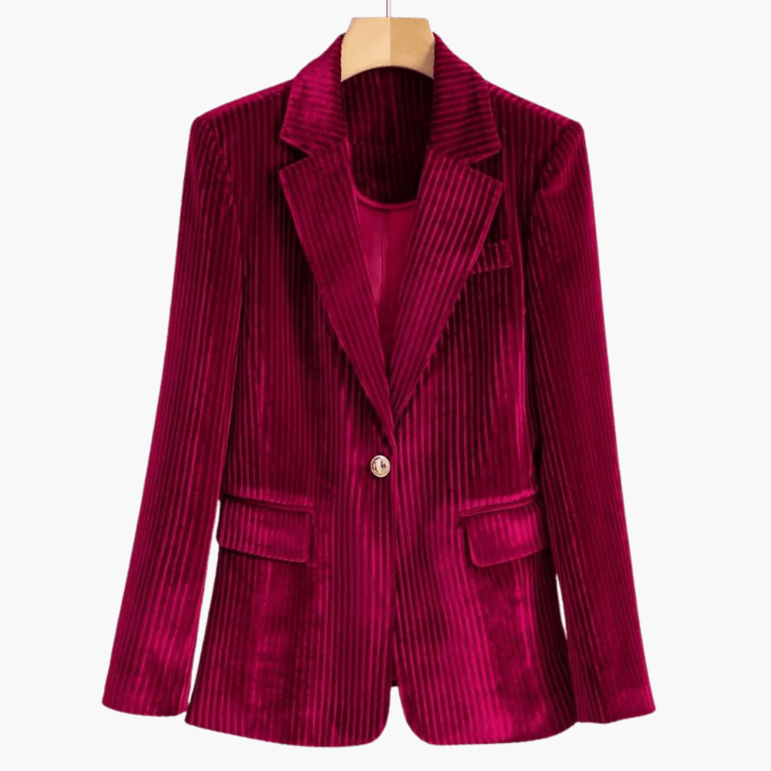 Renate | Blazer élégant en velours côtelé