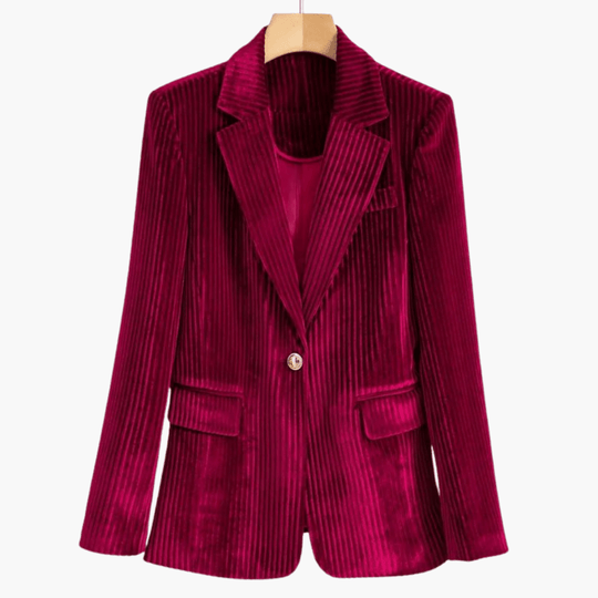 Renate | Blazer élégant en velours côtelé