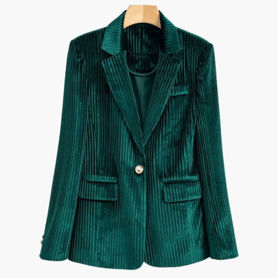 Renate | Blazer élégant en velours côtelé