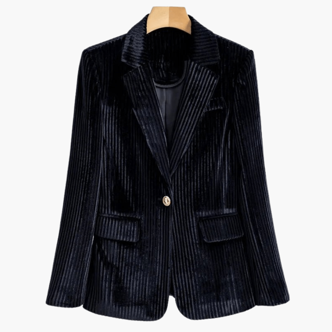 Renate | Blazer élégant en velours côtelé