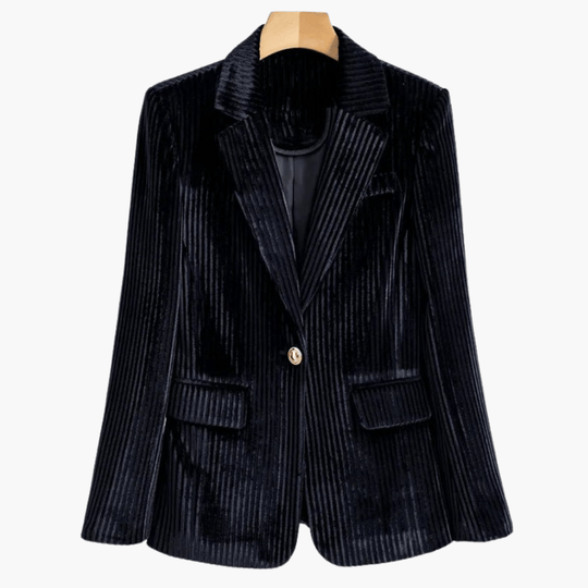 Renate | Blazer élégant en velours côtelé