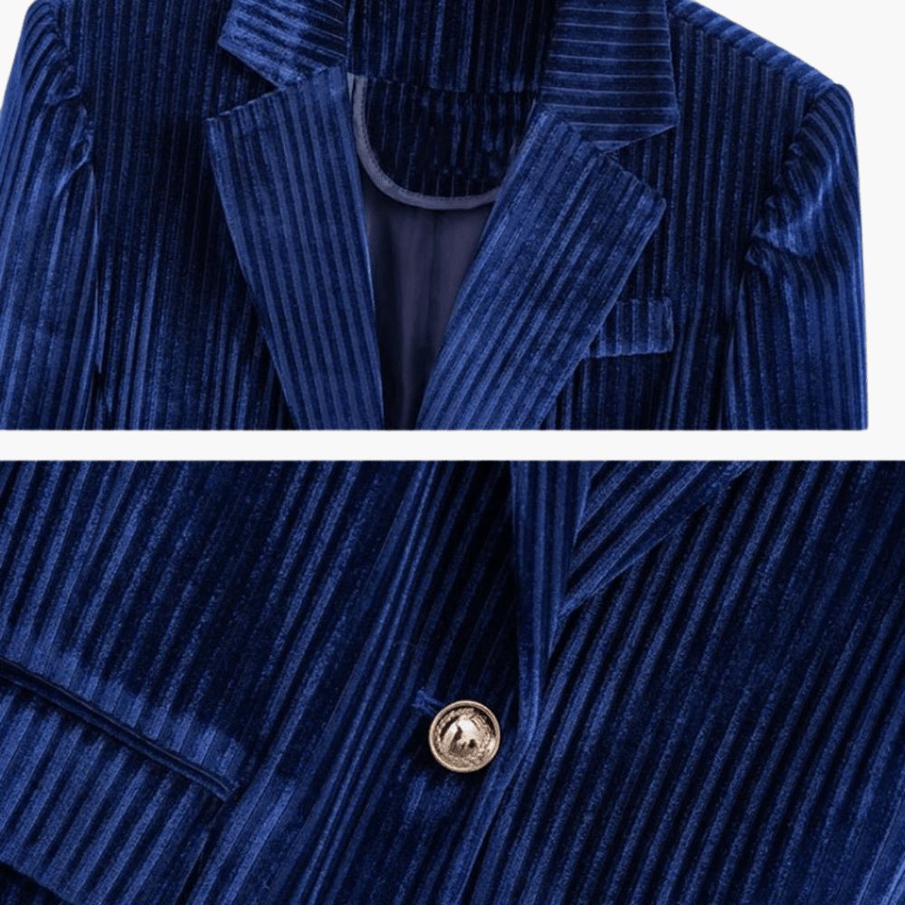 Renate | Blazer élégant en velours côtelé