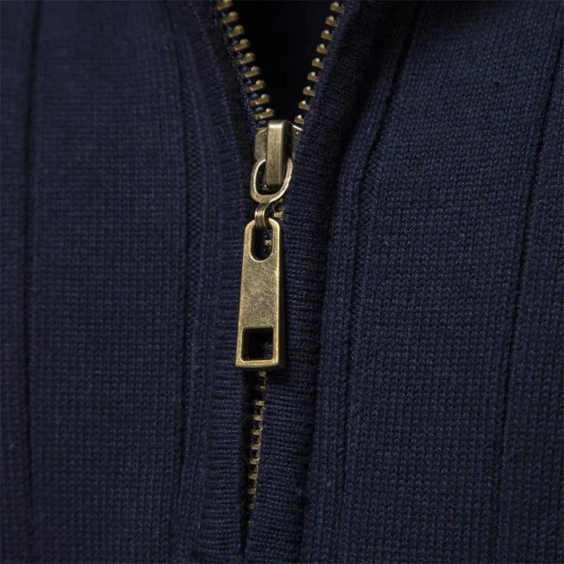 Rico | Pull côtelé décontracté coupe ajustée