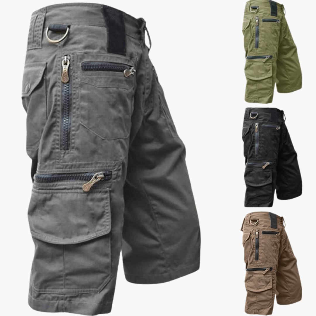 Short cargo robuste pour homme - idéal pour les voyages d'aventure 