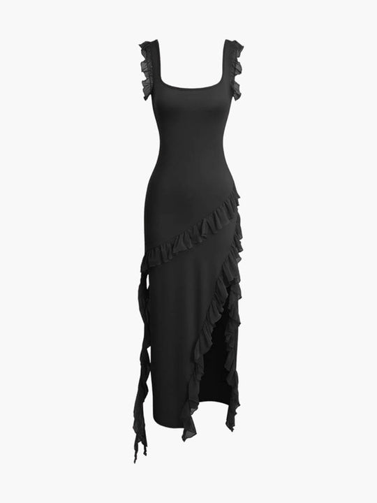 Robe à volants Romina