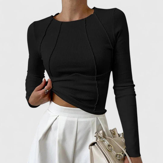 Rozminda | Bequeme Bluse mit langen Ärmeln