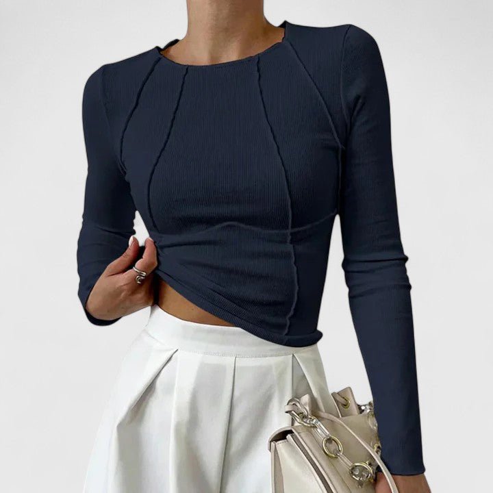 Rozminda | Bequeme Bluse mit langen Ärmeln