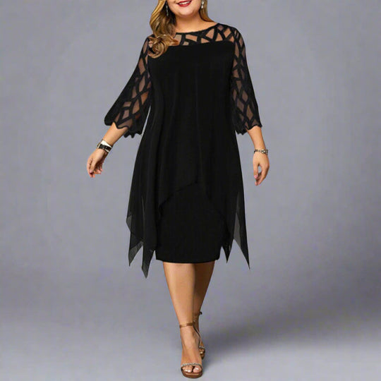 Jamie | Robe midi élégante avec un effet wow