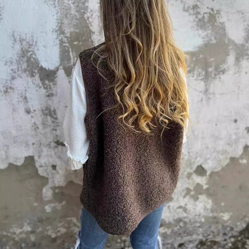 Nouvelle™ | Gilet sans manches avec boutons