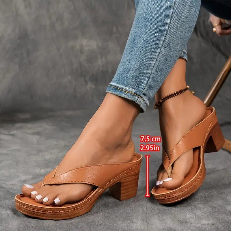Saskia | Chaussons orthopédiques à talons