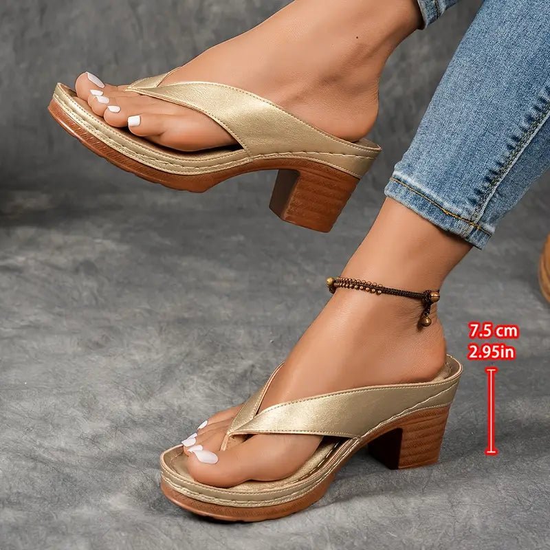 Saskia | Chaussons orthopédiques à talons
